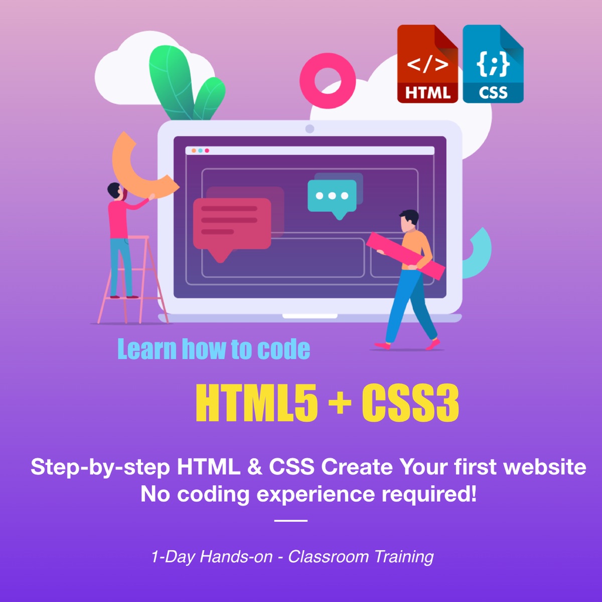 Malaysia Web Design HTML Training | HTML and CSS Intro Course ...