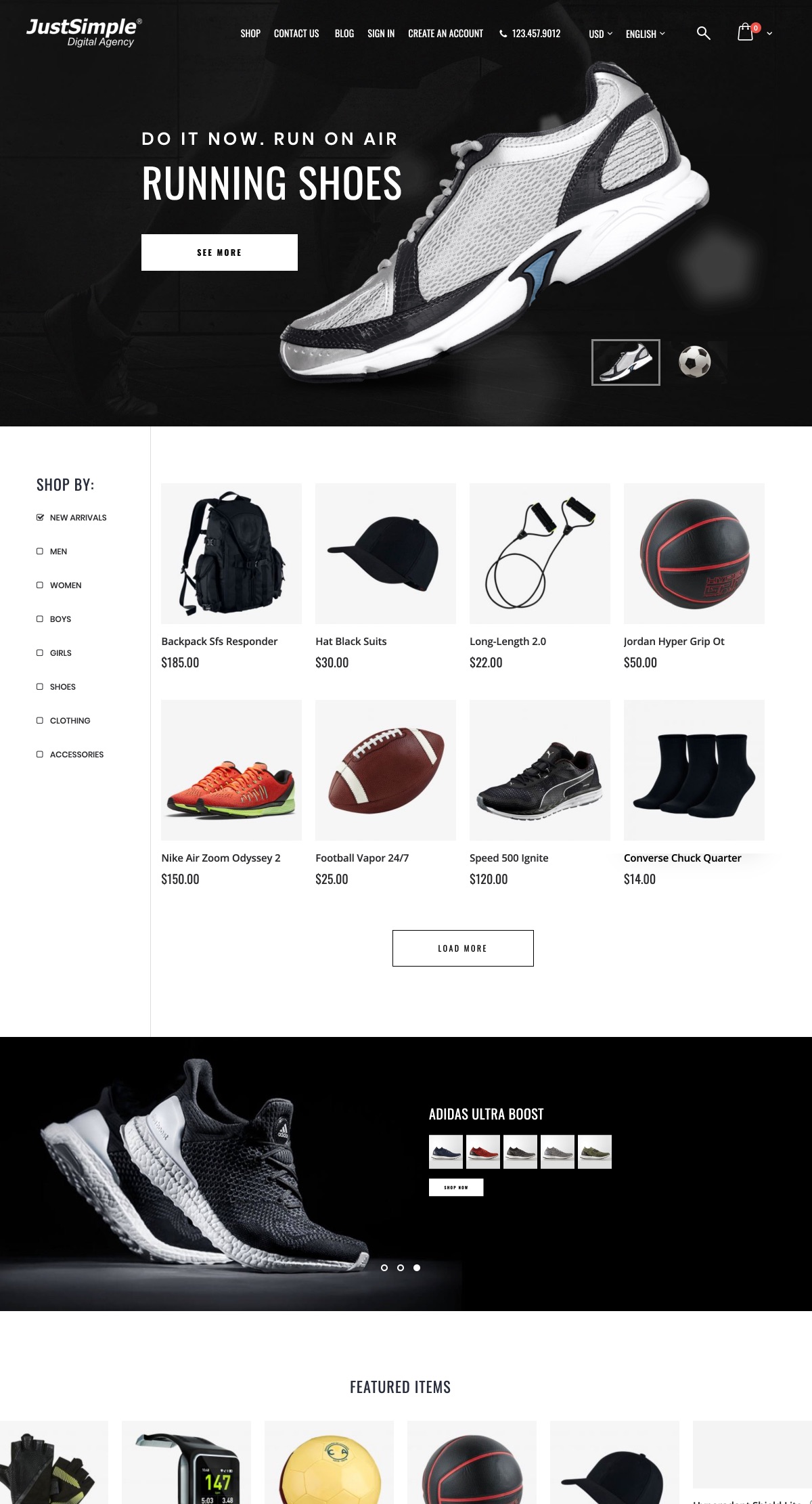 Magento Template Magento Theme JustSimple Malaysia