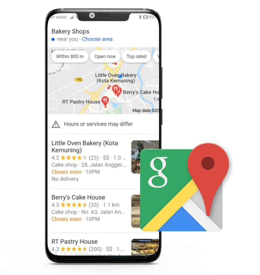 Malaysia Google Maps-local Business Ranking-Services